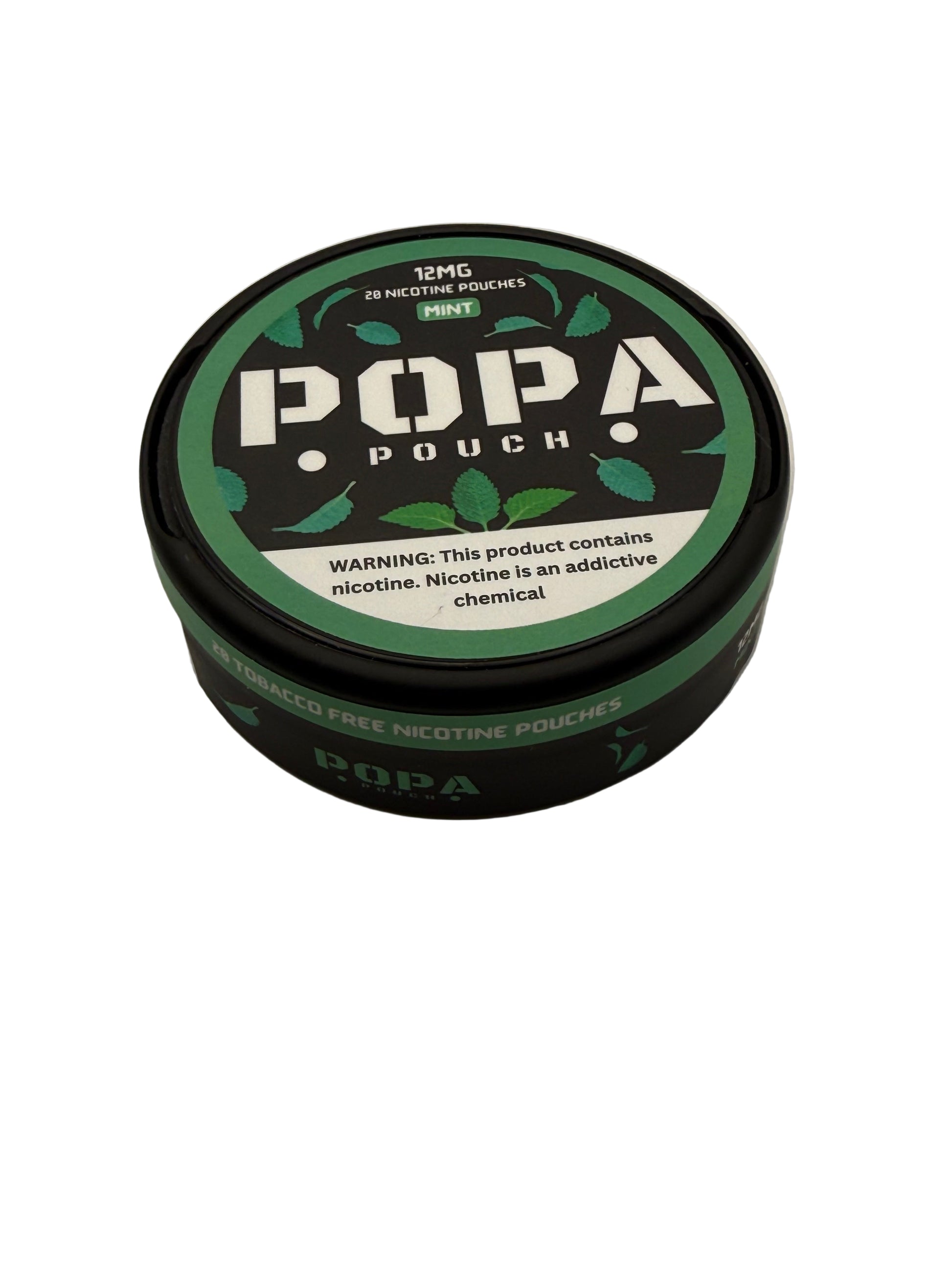 tobacco pouches canada Siberia White Snus Original - 11mg Slim Vegetable Glycerin Mint Nicotine Pouches | Popa